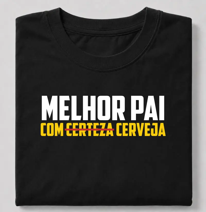 Melhor Pai com cerveja