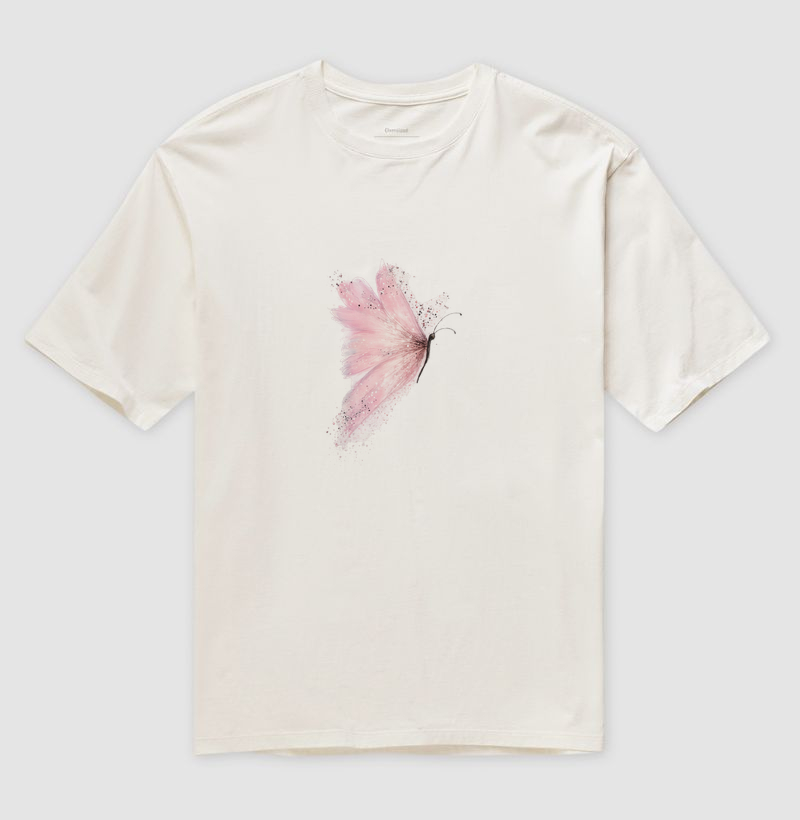 Borboleta rosa