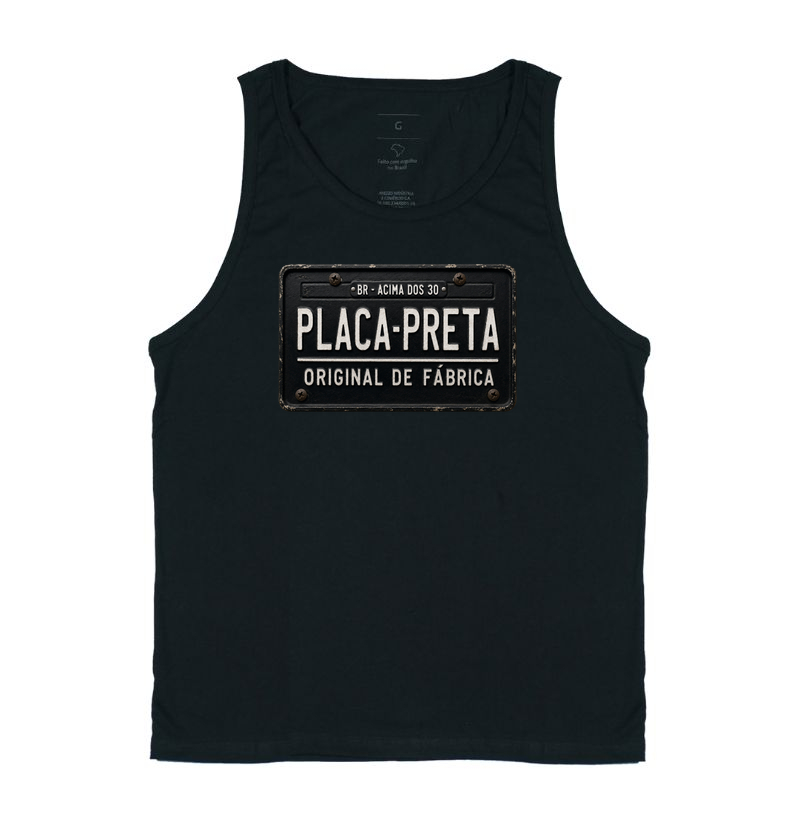 Placa Preta Nova | Acima dos 30