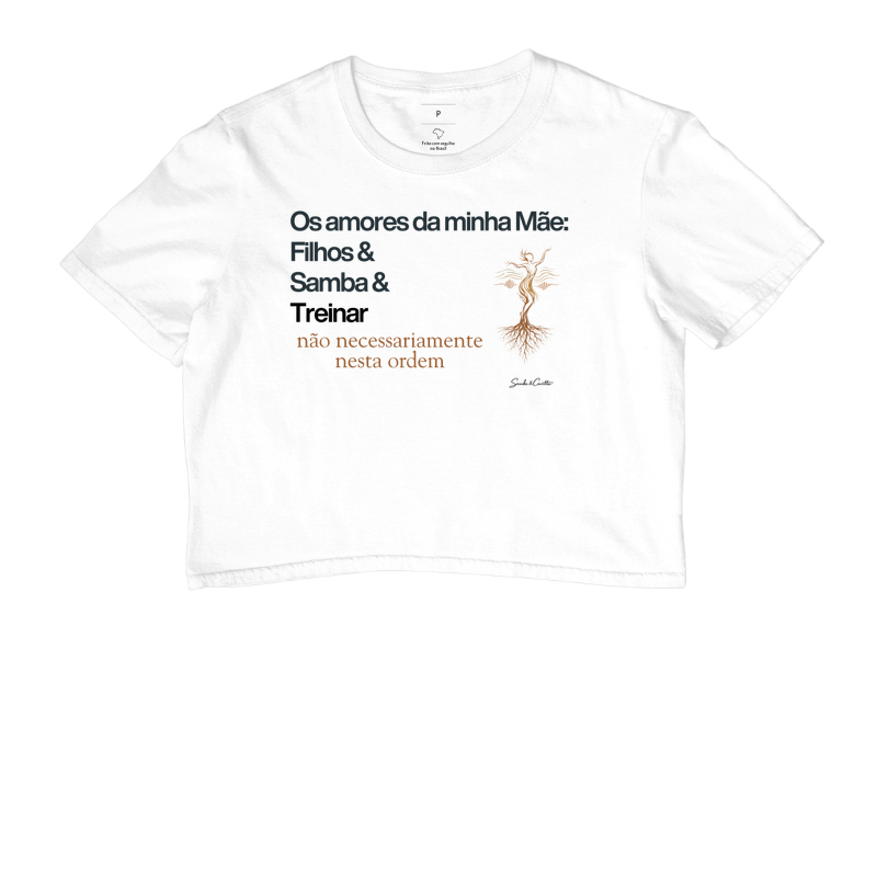Os amores da minha Mãe: Filhos, Samba e Treinar, não necessariamente nesta ordem