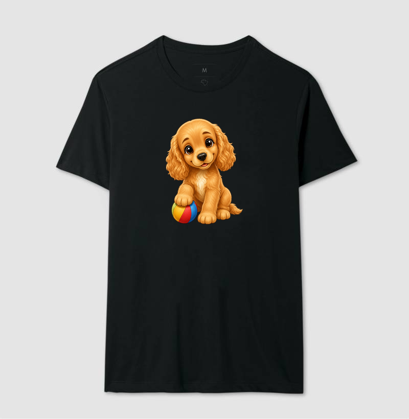 Cocker - Desenho Infantil - Camiseta