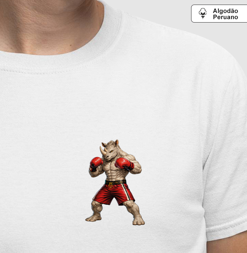 Camiseta Rinoceronte Boxeador