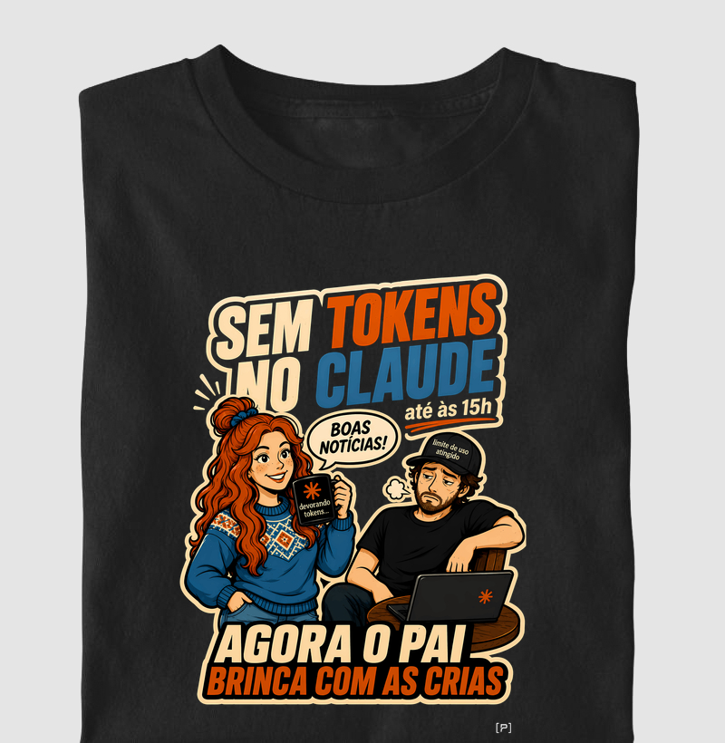 Sem Tokens no Claude — Agora o Pai Brinca com as Crias