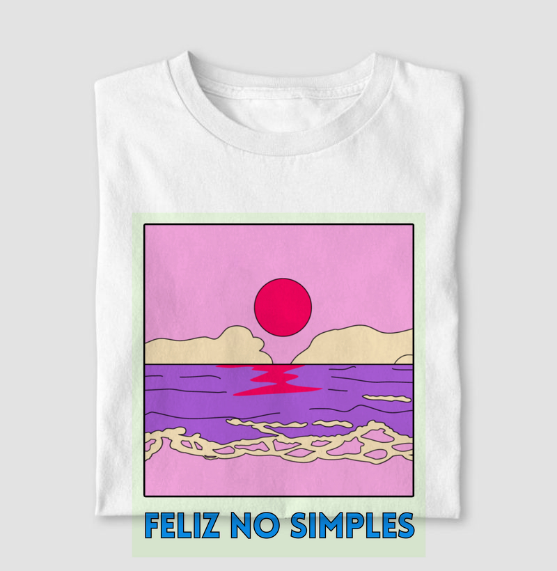 Camiseta Feliz no Simples
