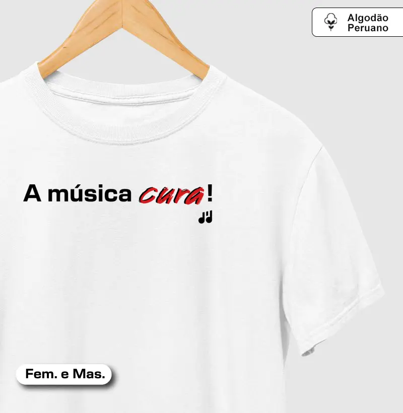 A música cura!