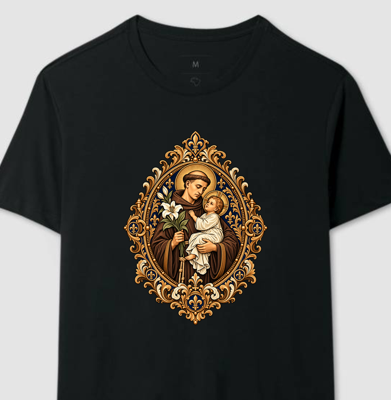 Medalha de Santo Antônio - Camiseta