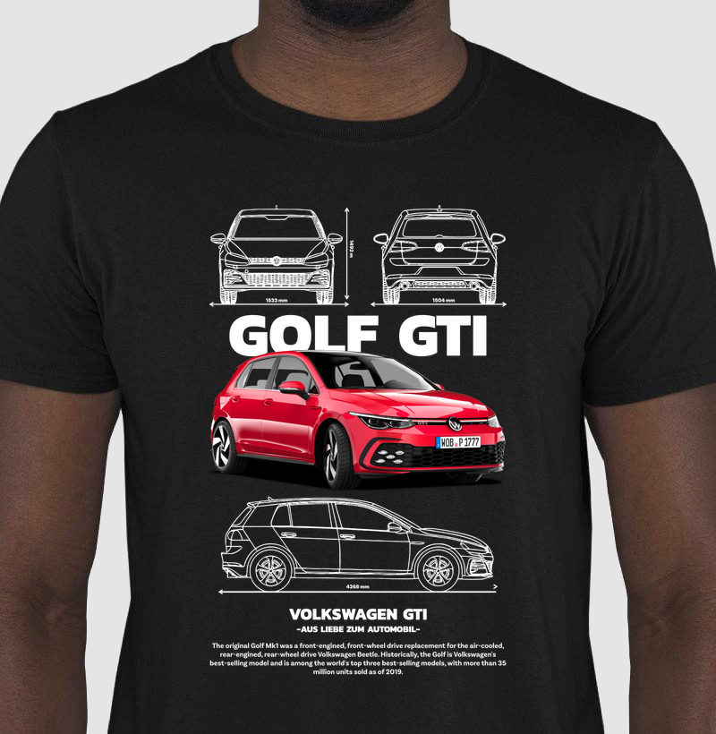 Camiseta VW Golf GTI