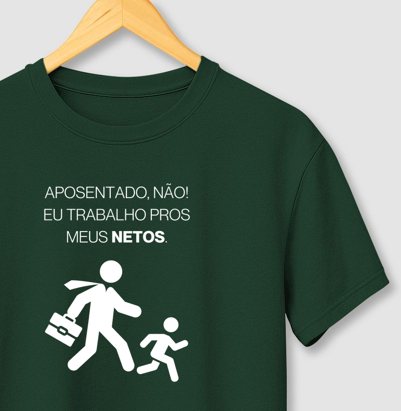 Aposentado, Não! Eu Trabalho Pros Meus Netos
