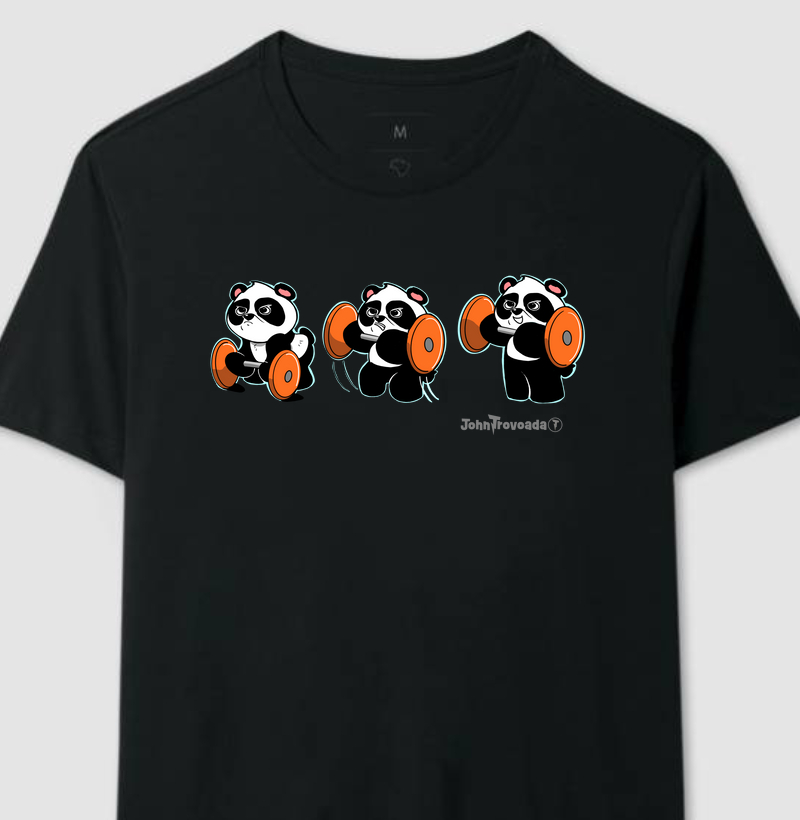Camiseta Panda Clean 