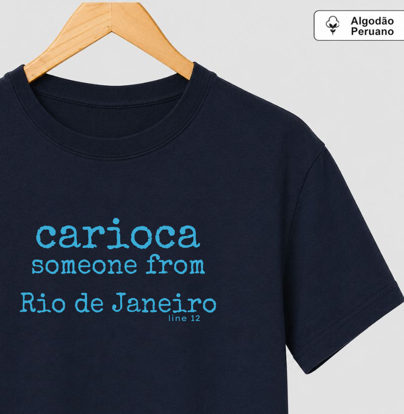 CARIOCA EM TURQUESA