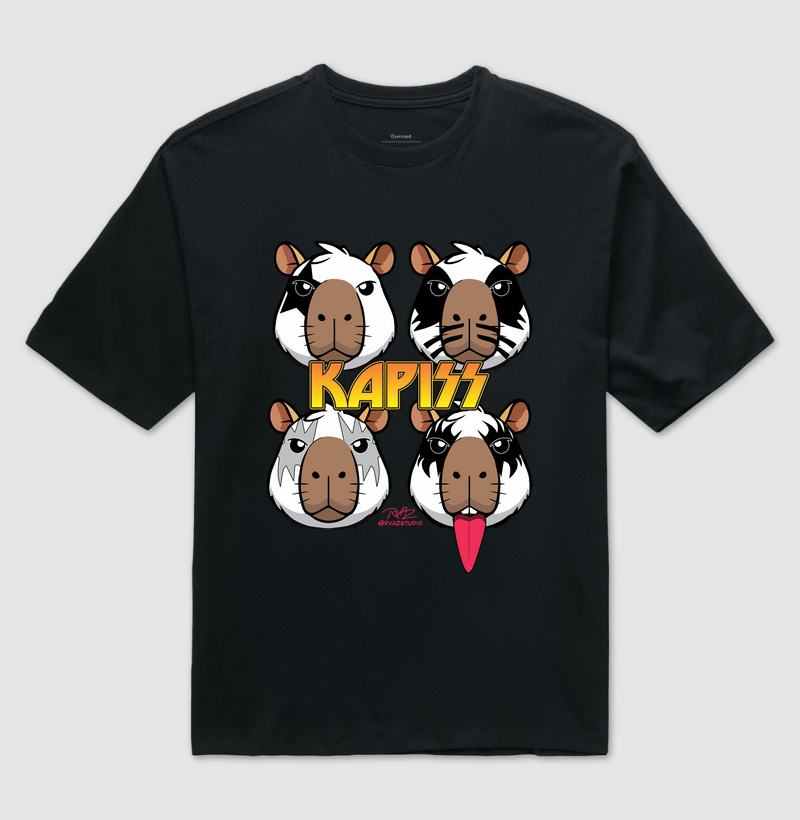 Camiseta KAPISS - Camiseta Oversized