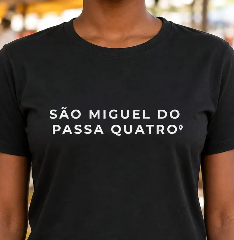 São Miguel do Passa Quatro | Pin GO - Camiseta