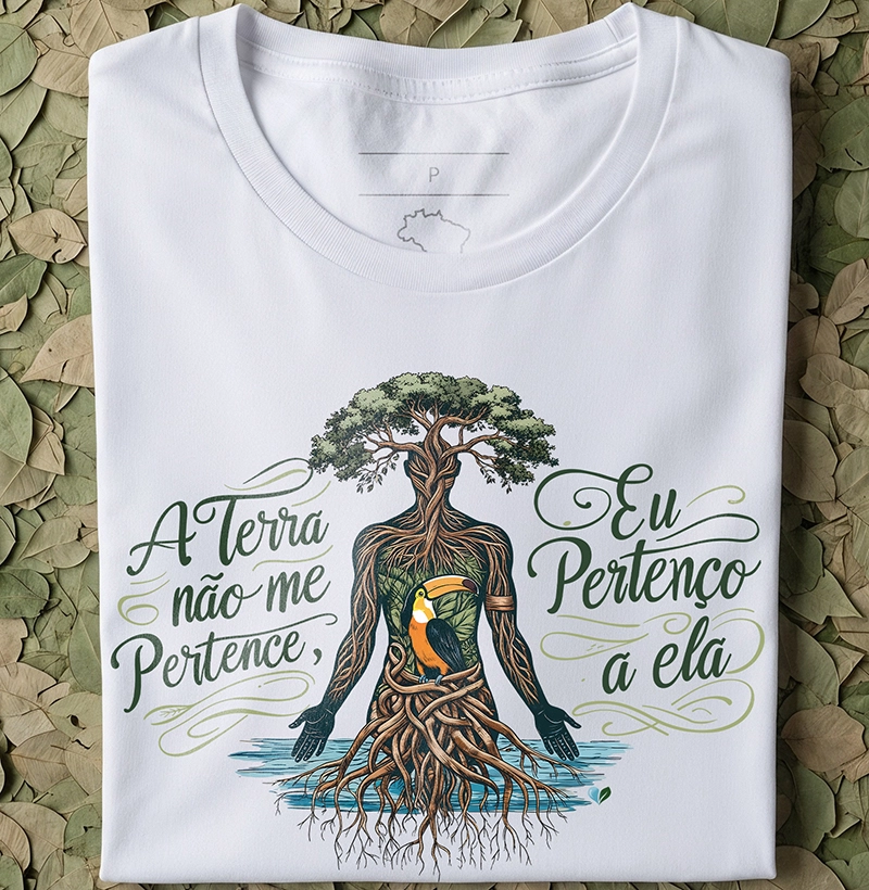 A terra não me pertence, eu pertenço a ela