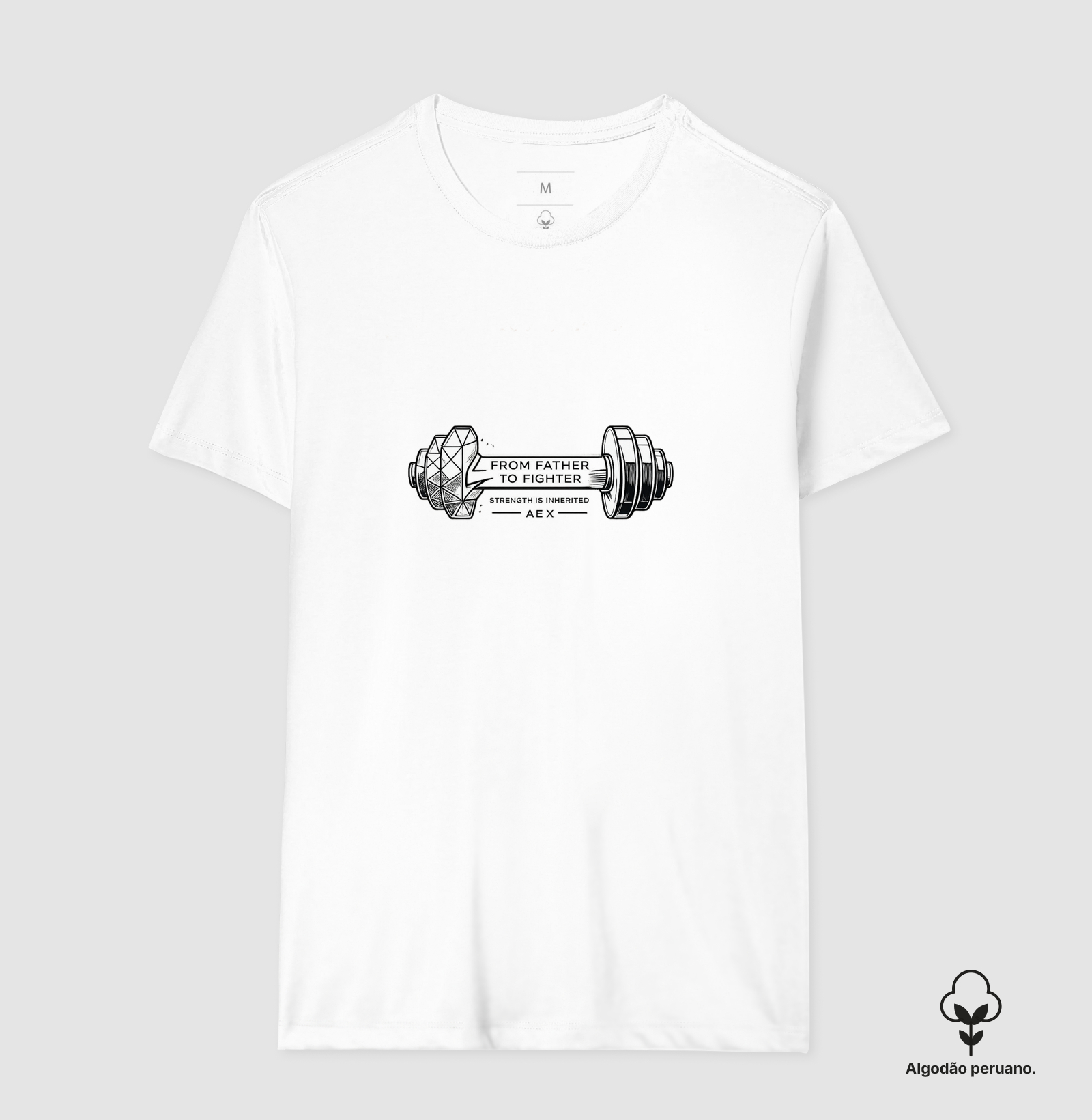 T-shirt Peruano From Father To Fighter