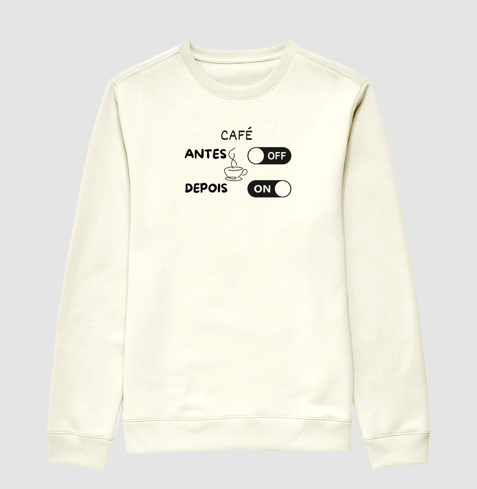 Café antes e depois