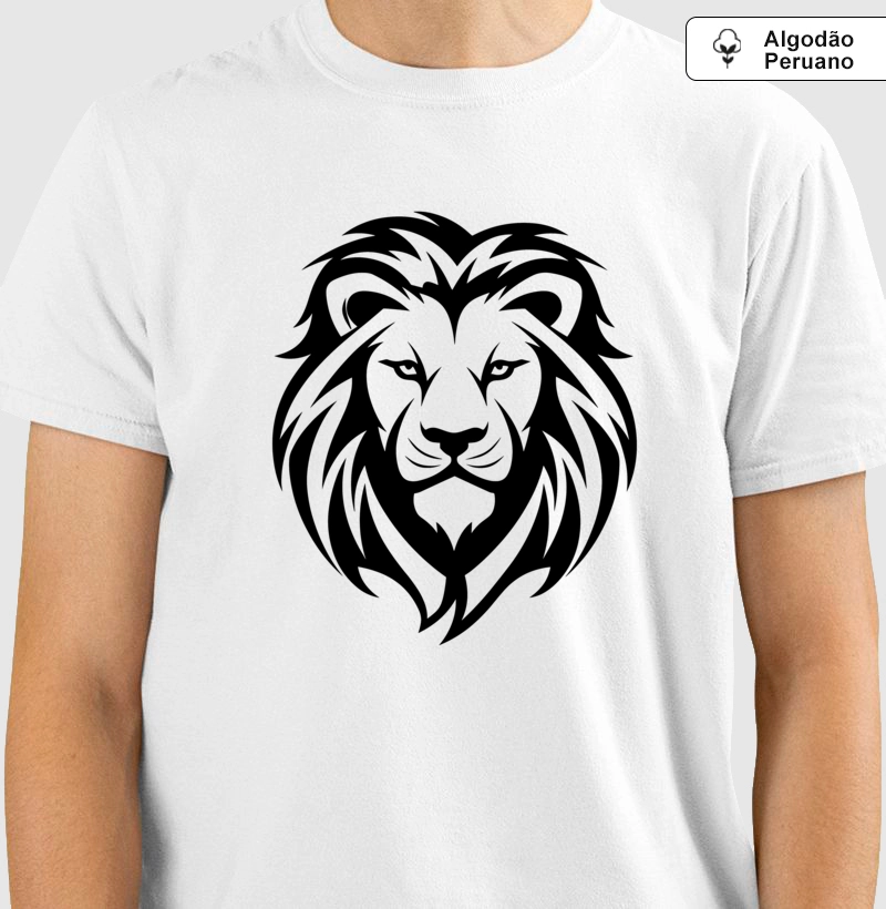 Lion Tatoo - Produto Premium - Algodão Peruano.