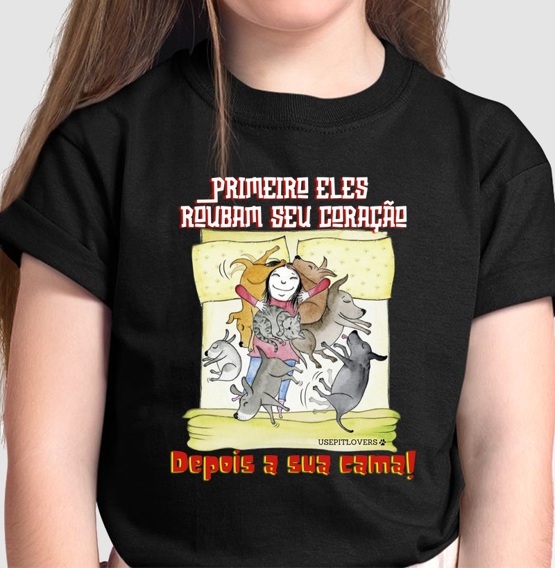 Primeiro eles roubam seu coração, depois a sua cama!