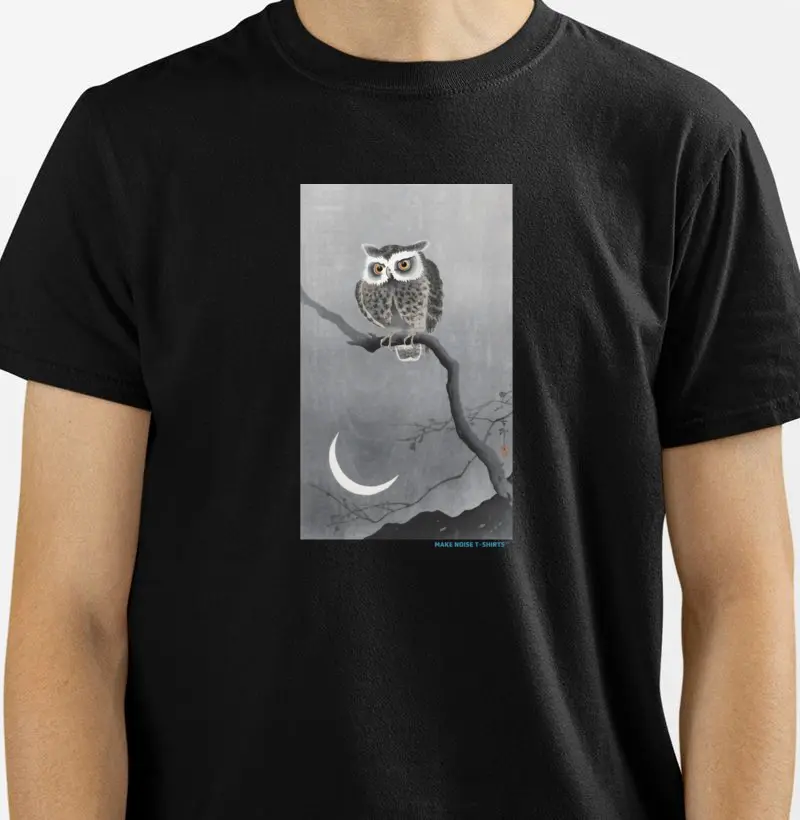 CORUJA DE ORELHAS LONGAS por Ohara Koson (1877-1945)