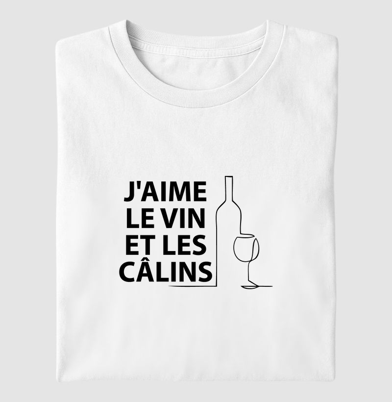J'aime le vin et les câlins