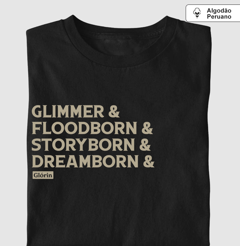 Glimmer Origins - Camiseta Algodão Peruano