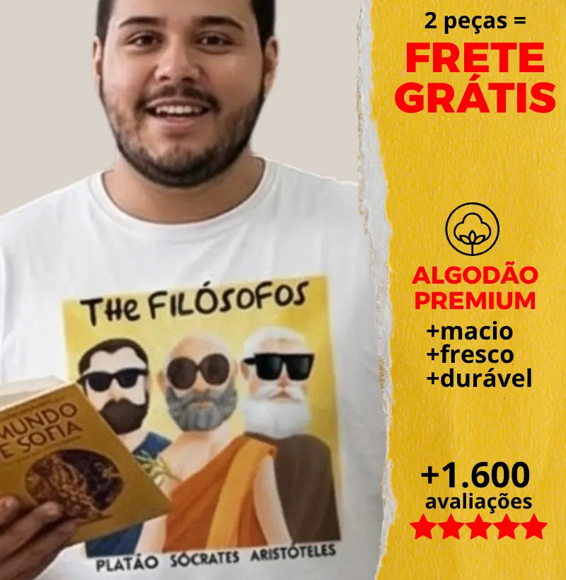 Camiseta Filósofos