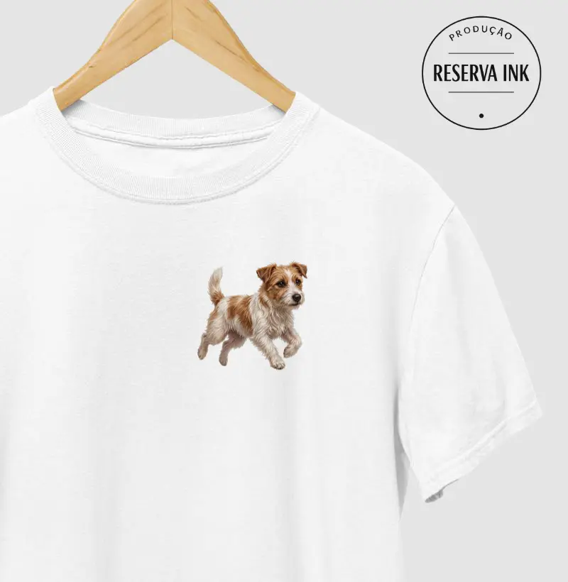 Jack Russell Pelo Longo Minimalista