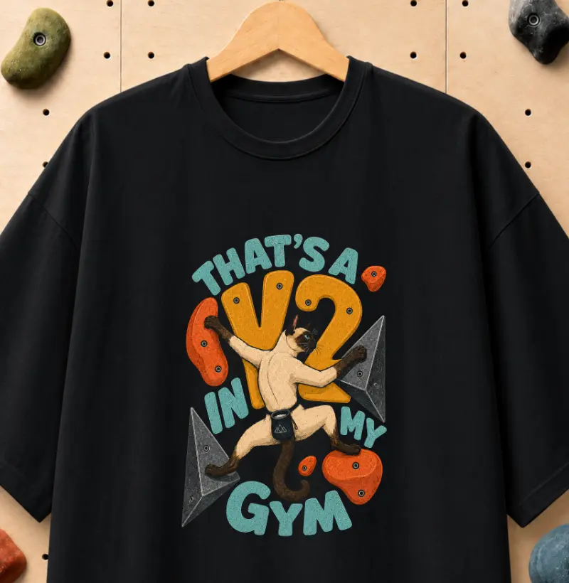 that's a V2 in my gym - Oversized