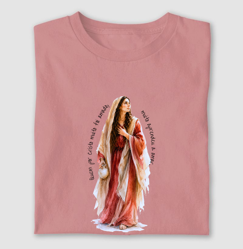 Quem por Cristo muito foi amada, muito aprendeu a amar.