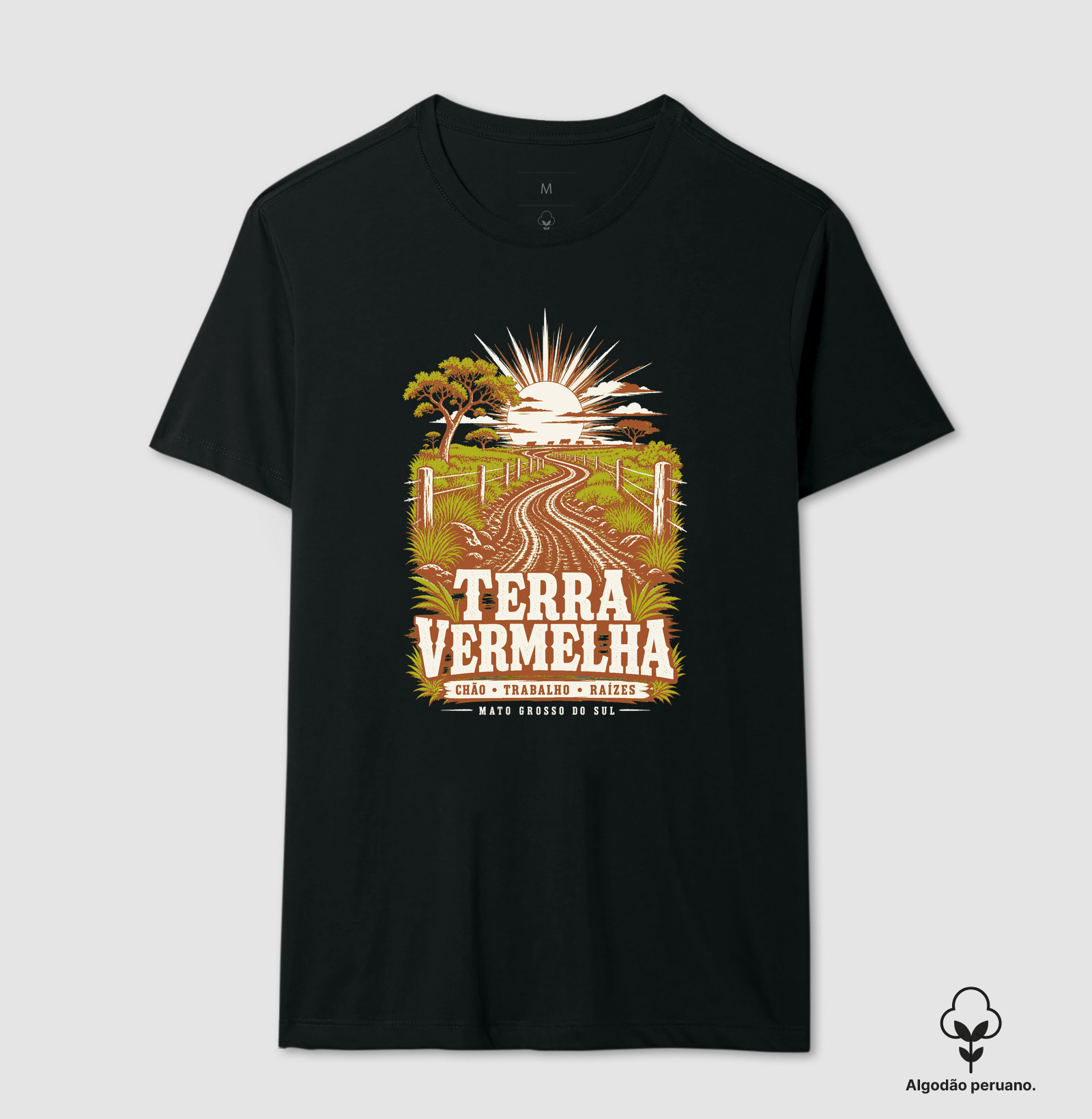 Camiseta Terra Vermelha