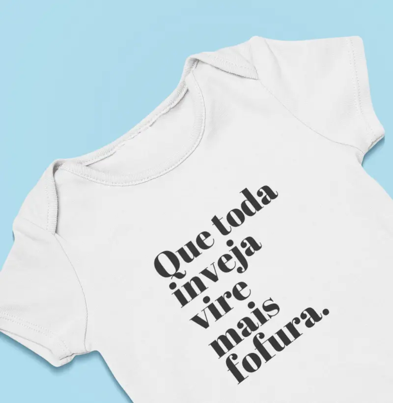 Que toda inveja vire mais fofura