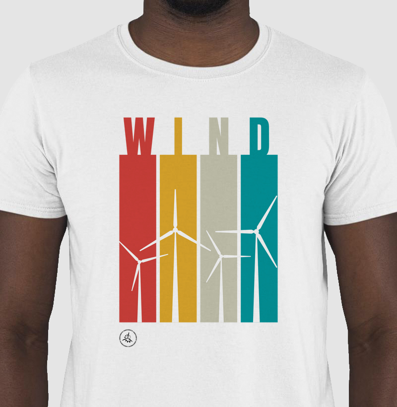 Fundo Colorido - Turbina Branca