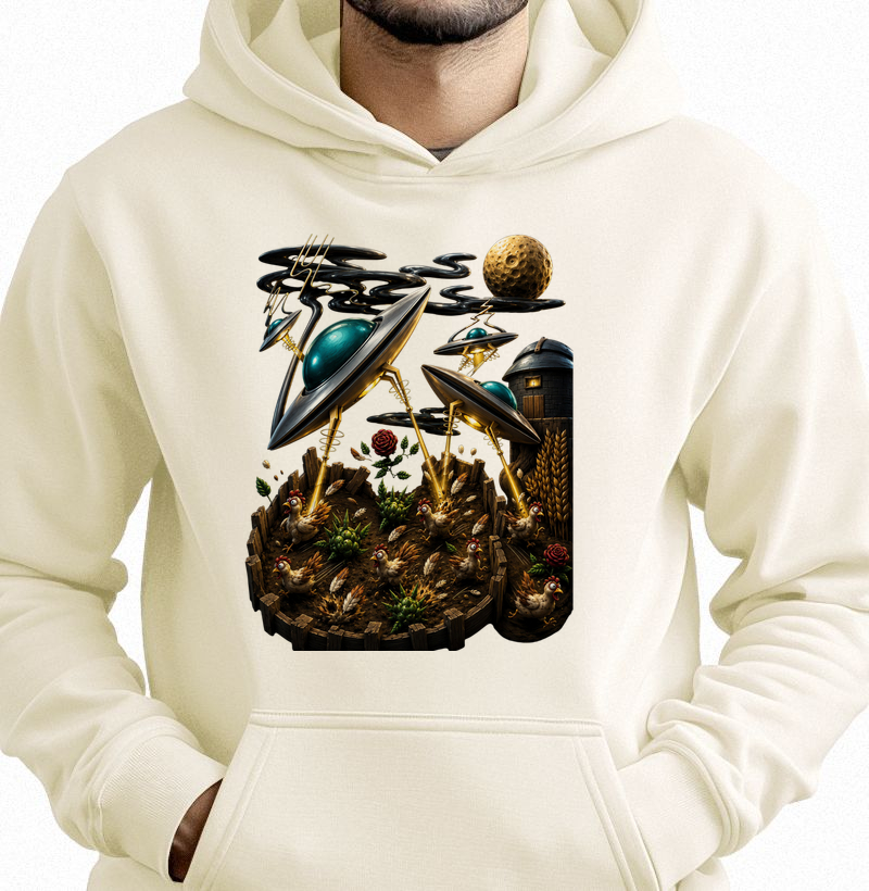 Hoodie Moletom Atack Alien
