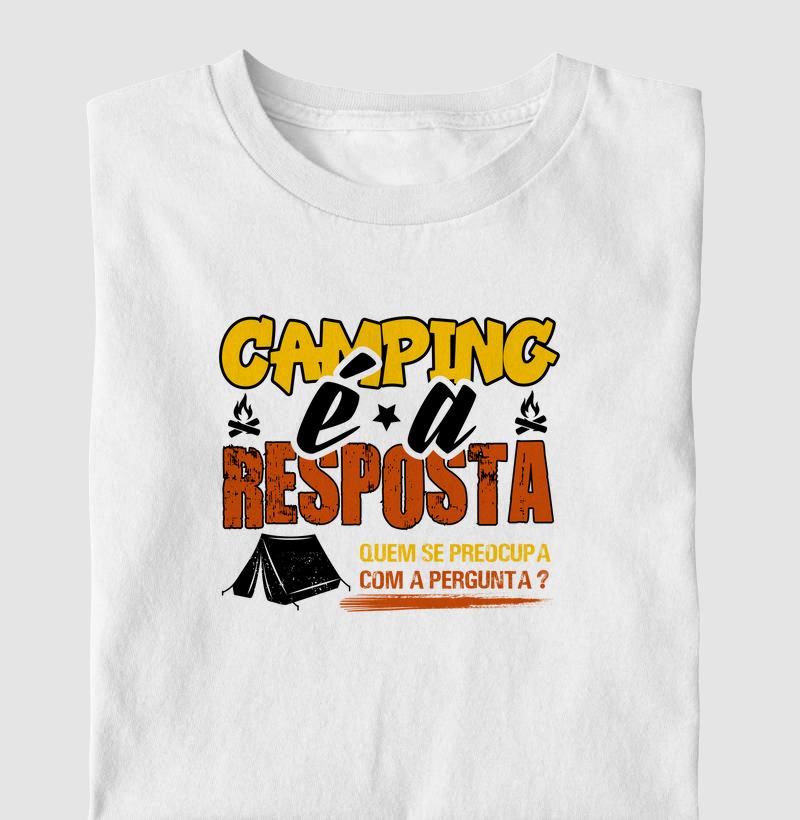 Camping é a resposta.