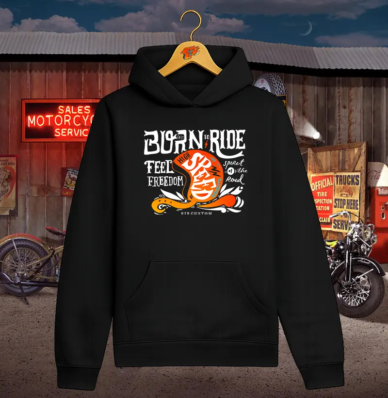 Born to Ride Hoodie