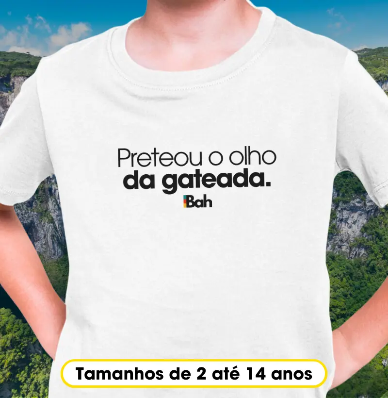 Preteou o olho da gateada