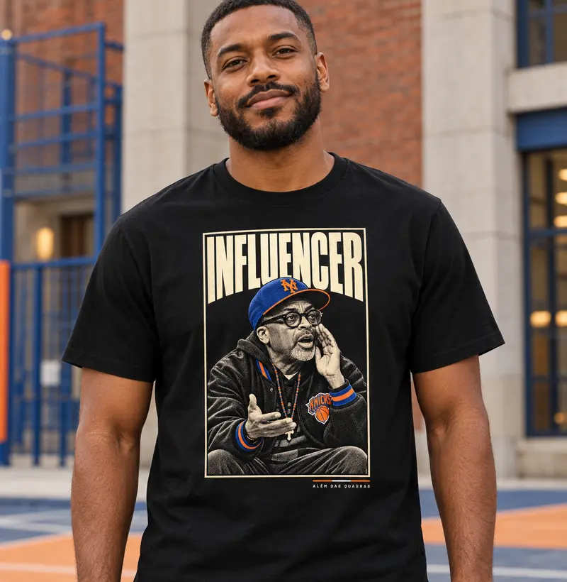 Camiseta Spike Lee — Na Primeira Fila | Influencers Ballers