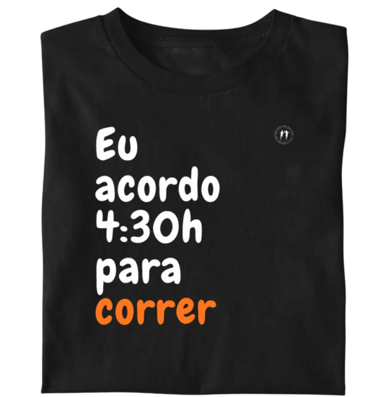 Eu acordo 4:30h para correr Vers.1