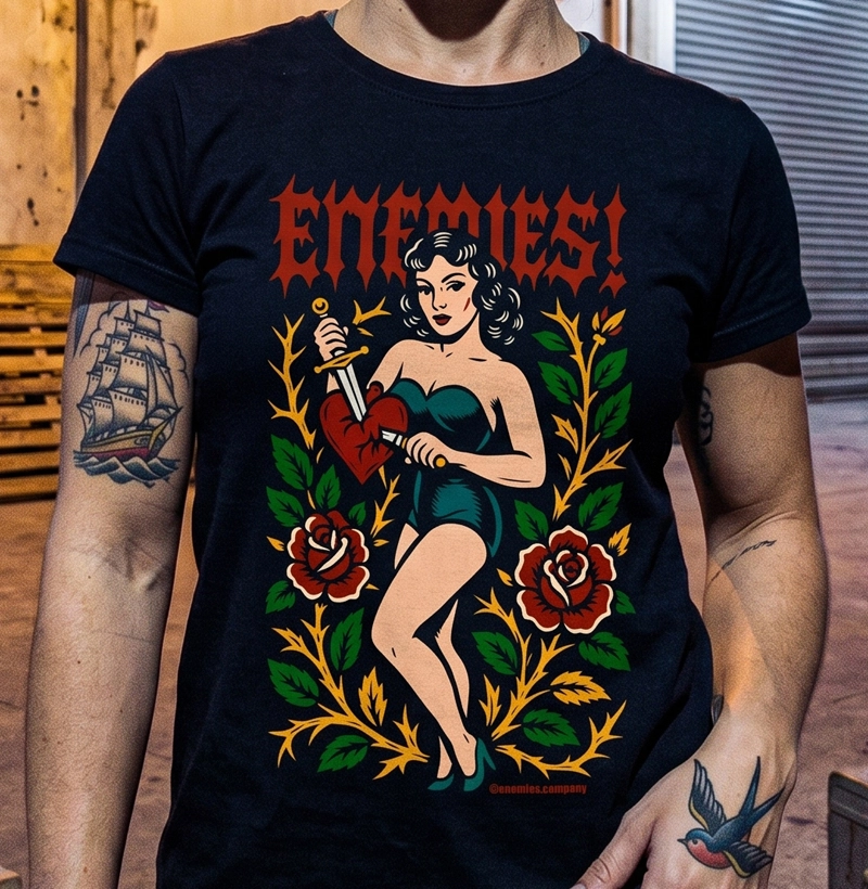 Enemies Pinup