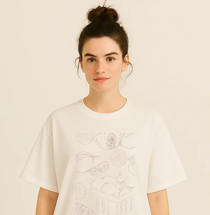 Camiseta Oversized Citric Fruits