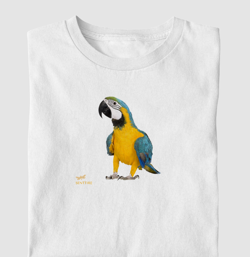 Camiseta Infantil Arara Canindé - Camiseta Infantil