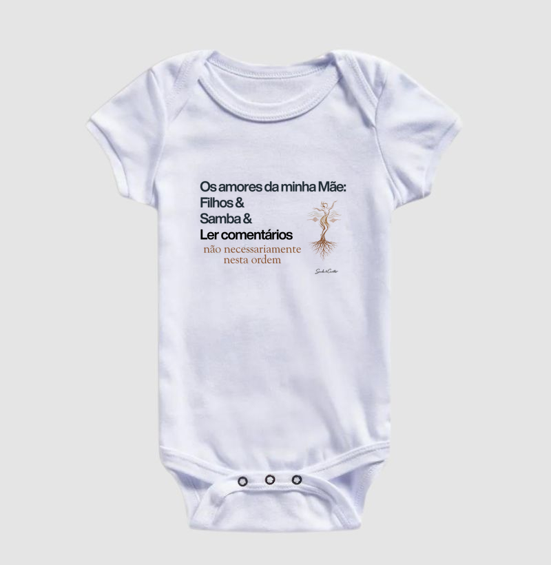 Os amores da minha Mãe: Filhos, Samba e Ler comentários, não necessariamente nesta ordem