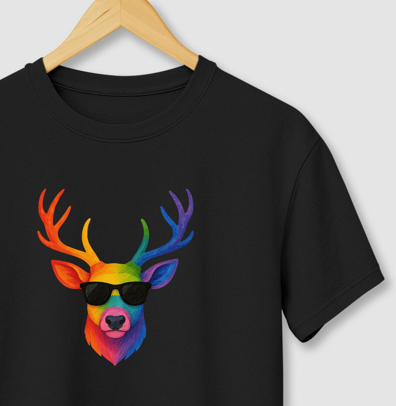 🦌😎🌈 Orgulho que brilha.