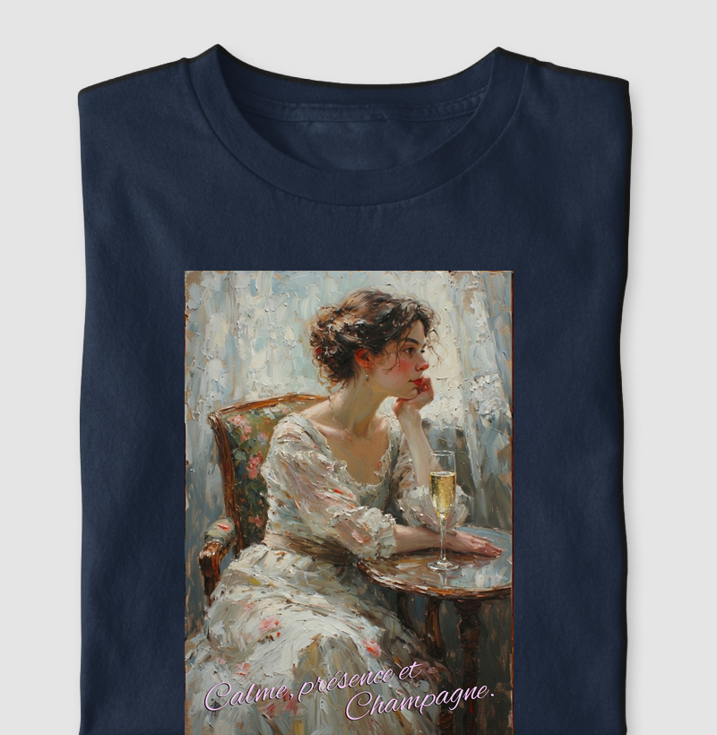 Calme, présence et champagne.