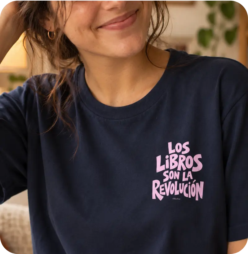 Camiseta Los Libros Son La Revolución