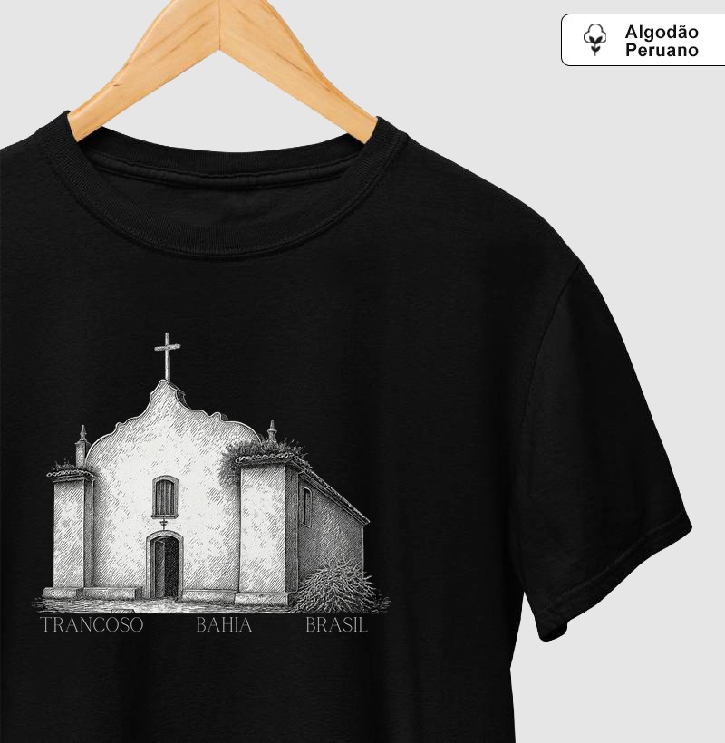 Camiseta Igreja do Quadrado – Trancoso Bahia