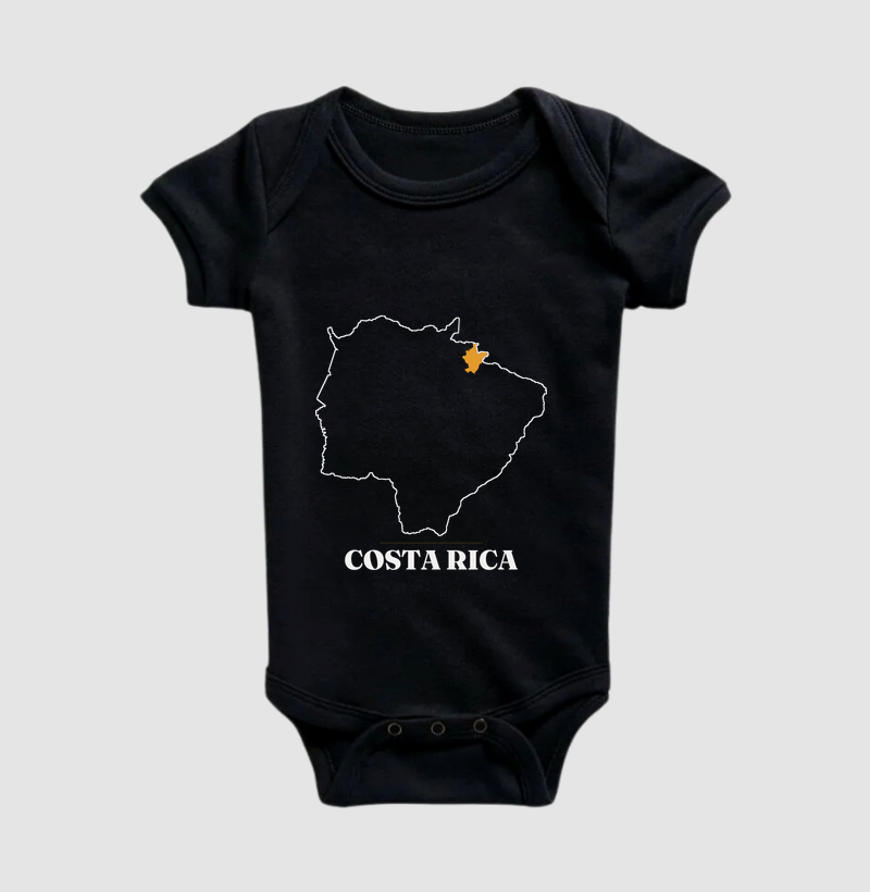Costa Rica | Traço MS - Body Infantil