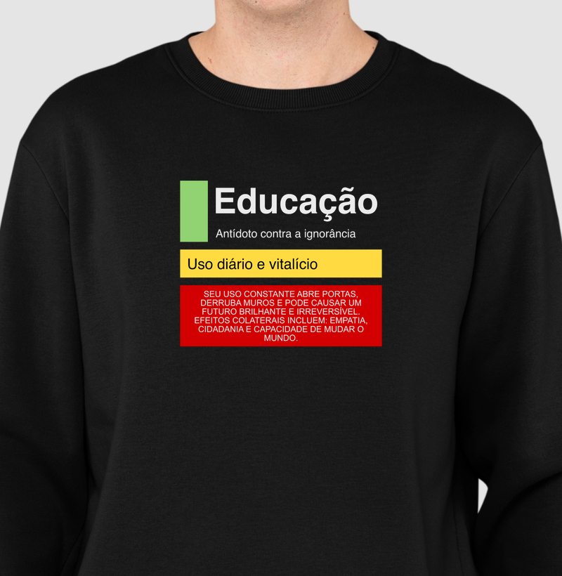 Educação é o melhor remédio