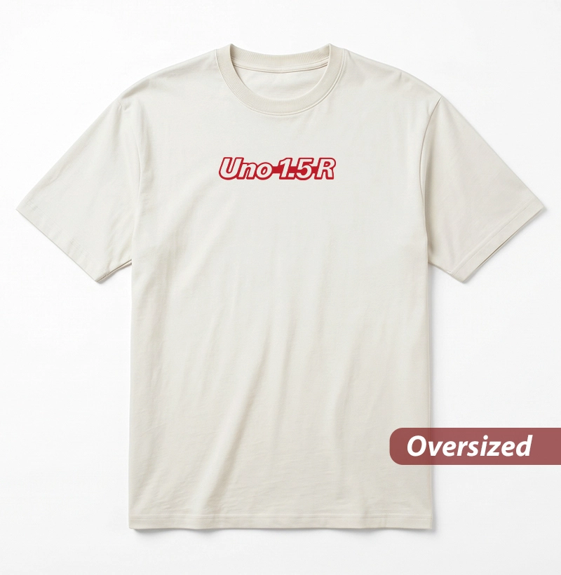 Emblema Uno 1.5R - Camiseta Oversized