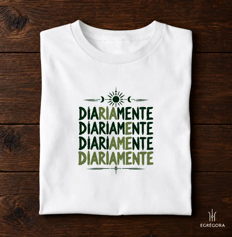 Ria e Ame Diariamente - Camiseta