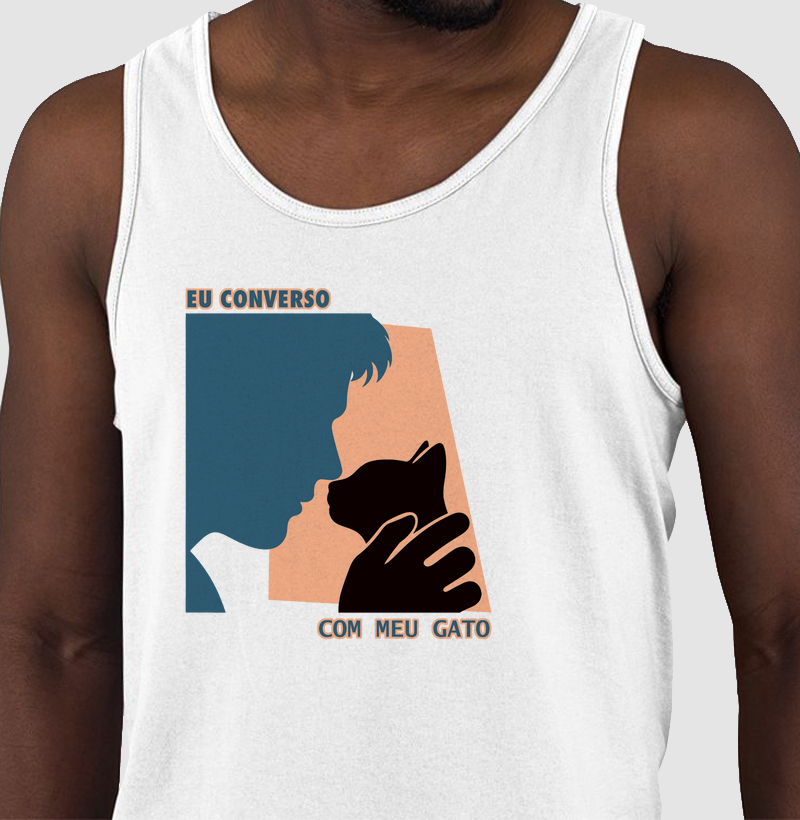 EU CONVERSO COM MEU GATO MASC.